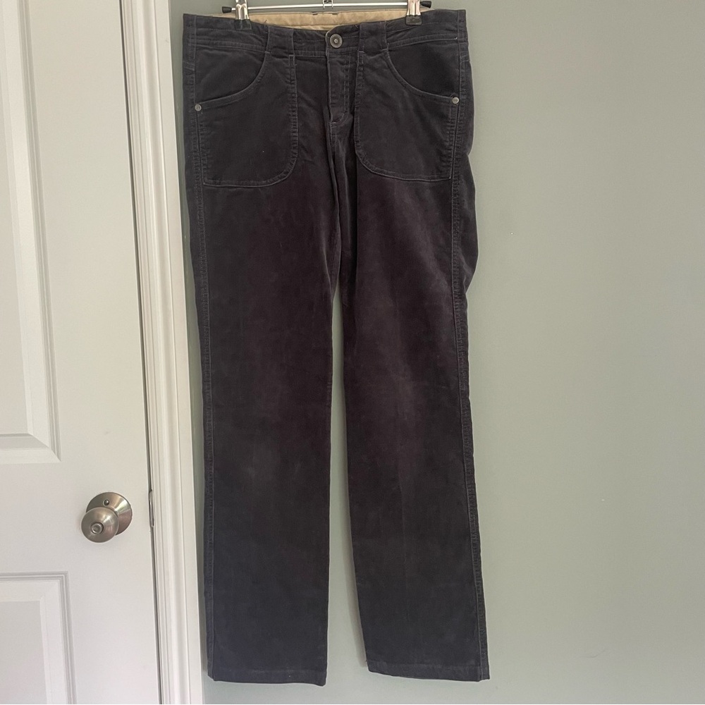 3 for $30 | Kuhl "Kory" Gray Blue Corduroy Straight Leg Outdoor Hiking Pants